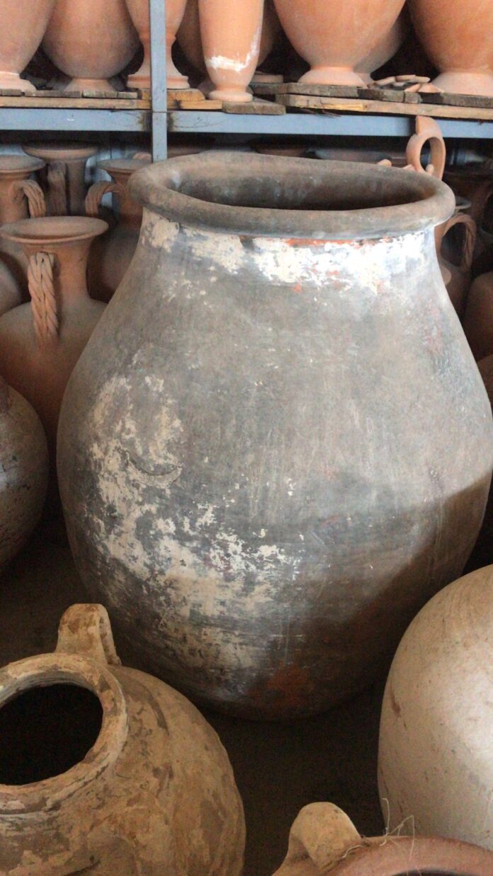 garden terracotta urns and pots