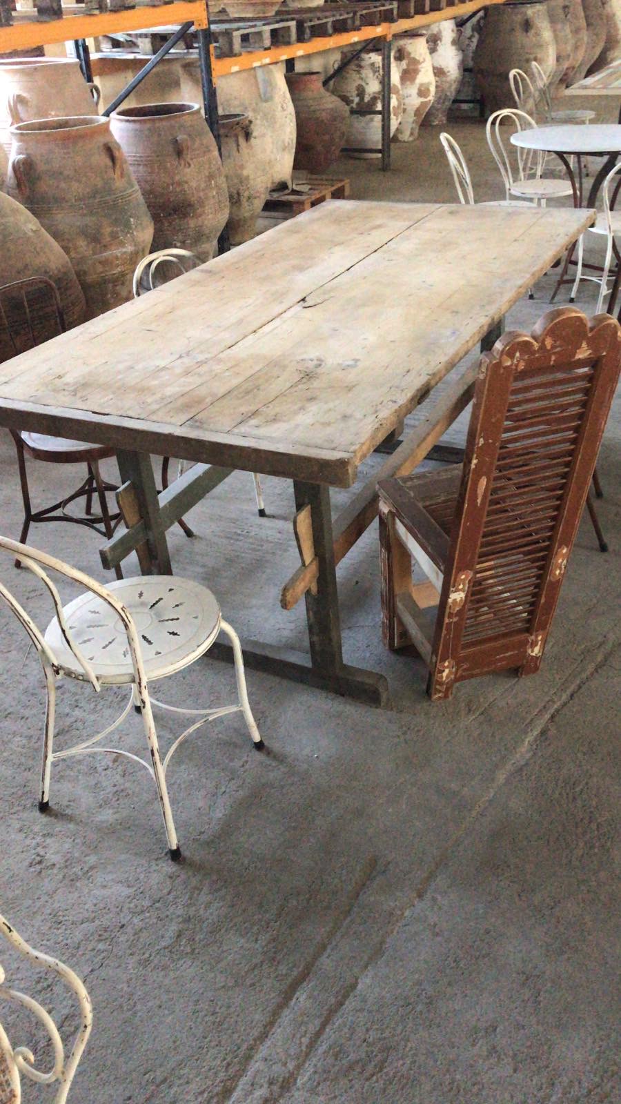 old table