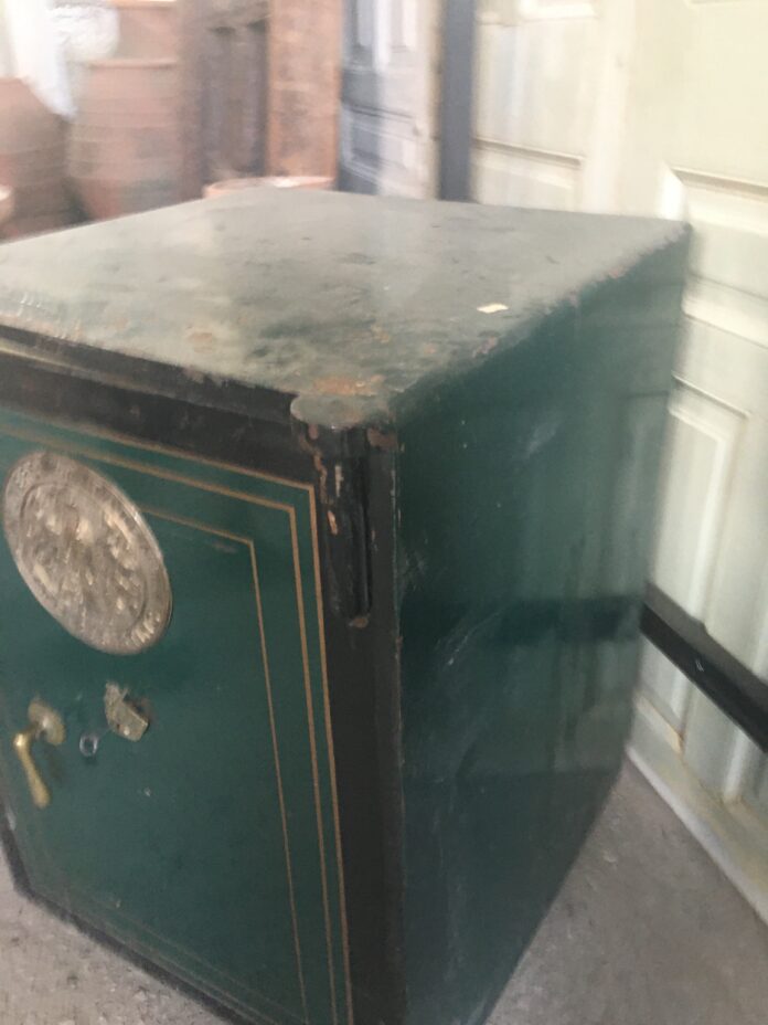 antique safe box
