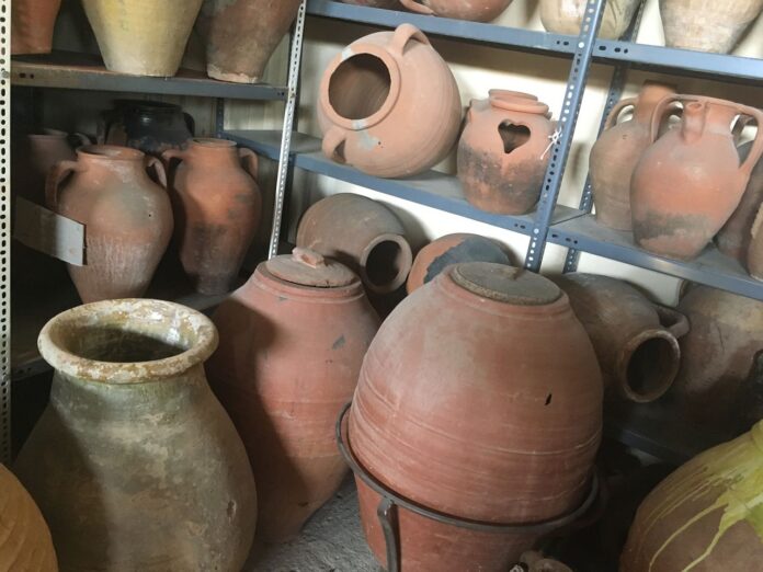 urns of clay