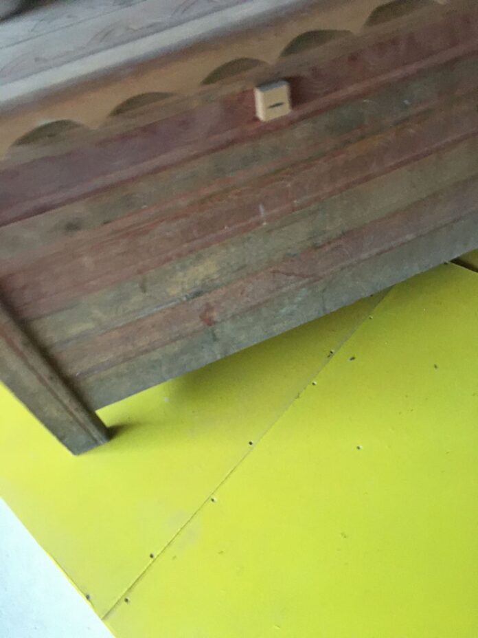 old wooden chest