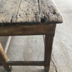 Antique working table, vintage furniture
