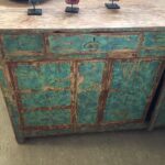 Buffet, old greek wooden furniture vintage