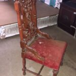 wooden old chair