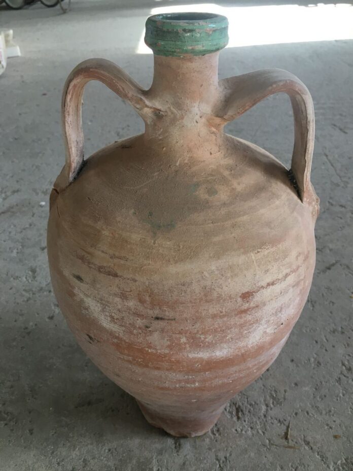 Greek old pots