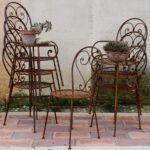 metal chairs