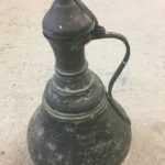 Vase, pot old bronze greek utensil