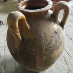 Greek oil pots