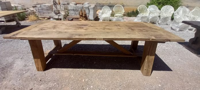 table from old wood ( old walnut tree),monastery type , handmade, minimal ,vintage