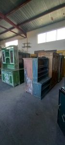 wide variety of old furniture, small furniture, old tables-coffee tables, restored or not, antiques , vintage,...