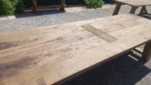 table from old wood ( old walnut tree),monastery type , handmade, minimal ,vintage