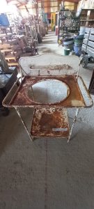 old iron wash stand, old iron table for porcelain bowl pitcher  ,in different colors, sizes and prices antique, old, vintage